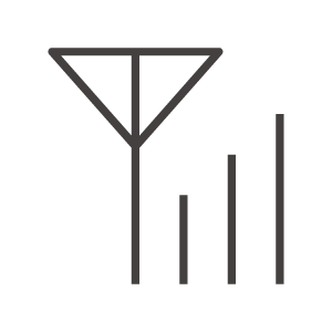 携帯電話（モバイル）の電波アイコン