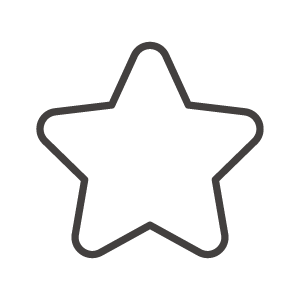 角丸の星のアイコン素材 無料のアイコンイラスト集 Icon Pit