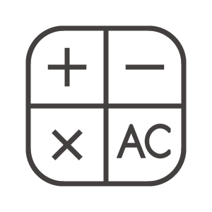 計算機 電卓のアイコン06素材 無料のアイコンイラスト集 Icon Pit