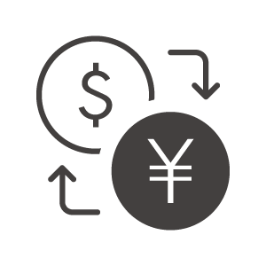 ドルと円の為替・FXアイコン02