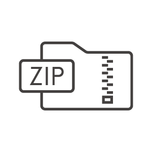 ZIP・アーカイブファイルのアイコン02