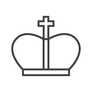 十字架の王冠のアイコン02