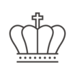 十字架の王冠のアイコン03