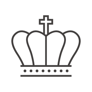 十字架の王冠のアイコン03