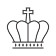 十字架の王冠のアイコン04