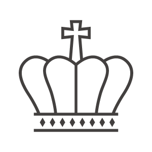 十字架の王冠のアイコン04