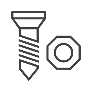 ボルトとネットのアイコン02
