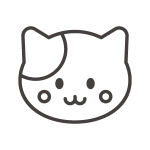 かわいい猫 ねこ の顔のアイコン02素材 無料のアイコンイラスト集 Icon Pit