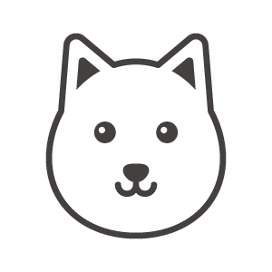 かわいい犬の顔のアイコン素材 無料のアイコンイラスト集 Icon Pit