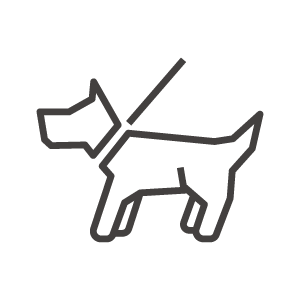 リードに繋がれた犬のアイコン素材 無料のアイコンイラスト集 Icon Pit