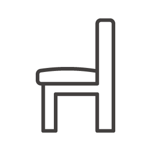 椅子のアイコン 横アングル 素材 無料のアイコンイラスト集 Icon Pit