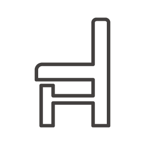 椅子のアイコン 横アングル 02素材 無料のアイコンイラスト集 Icon Pit