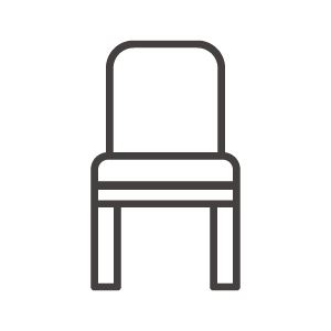 シンプルな椅子のアイコン素材 無料のアイコンイラスト集 Icon Pit