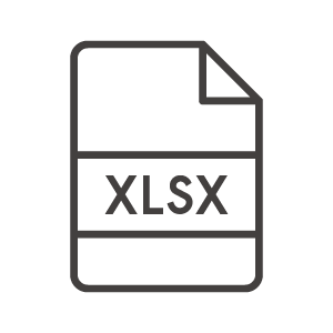 xlsx（Excel）のファイルアイコン02