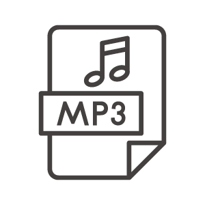 Mp3のファイルアイコン素材 無料のアイコンイラスト集 Icon Pit