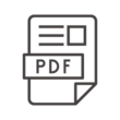 PDFのファイルアイコン