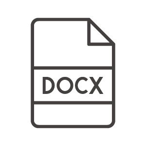 Docx Word のファイルアイコン02素材 無料のアイコンイラスト集 Icon Pit