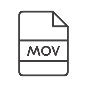 MOVのファイルアイコン