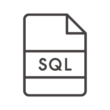 SQLのファイルアイコン