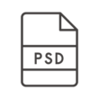 PSDのファイルアイコン