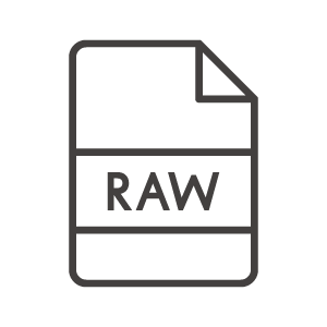 RAWのファイルアイコン