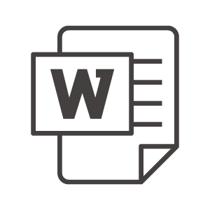 Word ワード のファイルアイコン素材 無料のアイコンイラスト集 Icon Pit