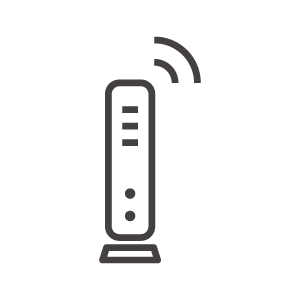 Wi Fi ワイファイ 無線ルーターのアイコン素材 無料のアイコンイラスト集 Icon Pit