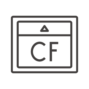 CF（コンパクトフラッシュ）のアイコン