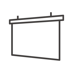 プロジェクタースクリーンのアイコン02