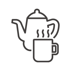コーヒー／紅茶／ポットのアイコン02
