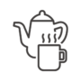 コーヒー／紅茶／ポットのアイコン02