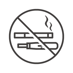 電子タバコ／加熱式タバコを含む禁煙のアイコン02
