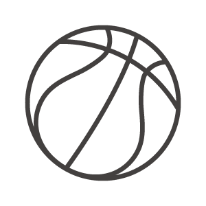 バスケットボールのアイコン02素材 無料のアイコンイラスト集 Icon Pit