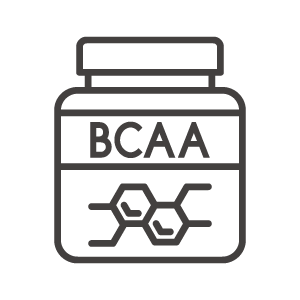 分枝鎖アミノ酸／BCAAのアイコン