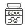 分枝鎖アミノ酸／BCAAのアイコン