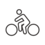 サイクリング／自転車のアイコン02