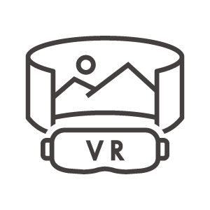 メタバース／仮想現実／VRのアイコン