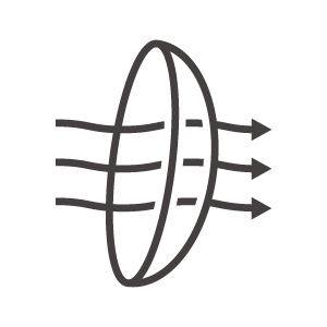 酸素透過率が高いコンタクトのアイコン