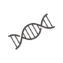 DNAの螺旋アイコン