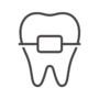 歯の矯正のアイコン