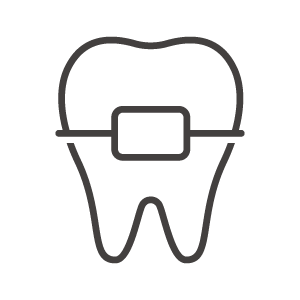 歯の矯正のアイコン