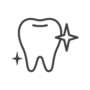 歯のホワイトニングのアイコン