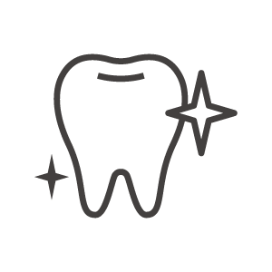 歯のホワイトニングのアイコン