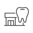 歯科医院／デンタルクリニックのアイコン