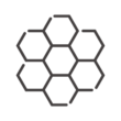 蜂の巣／ハニカムのアイコン