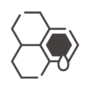 蜂の巣／ハチミツ（蜂蜜）のアイコン