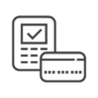 端末でカード決済のアイコン