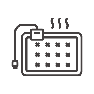 電気カーペットのアイコン