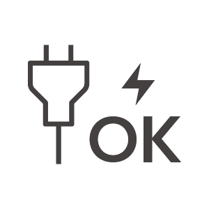 充電OKのアイコン