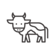 牛のアイコン02